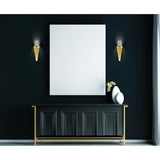 Catania Integrated LED 5in Satin Gold Wall Light