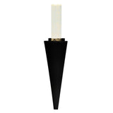 Catania Integrated LED 7in Black Wall Light