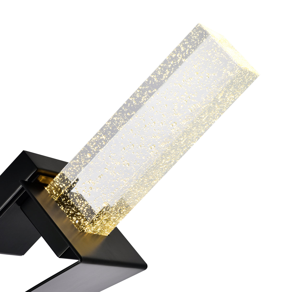 Catania Integrated LED 7in Black Wall Light