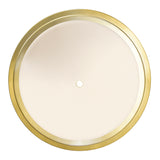 Valdivia 5 Light 22in Satin Gold Flush Mount
