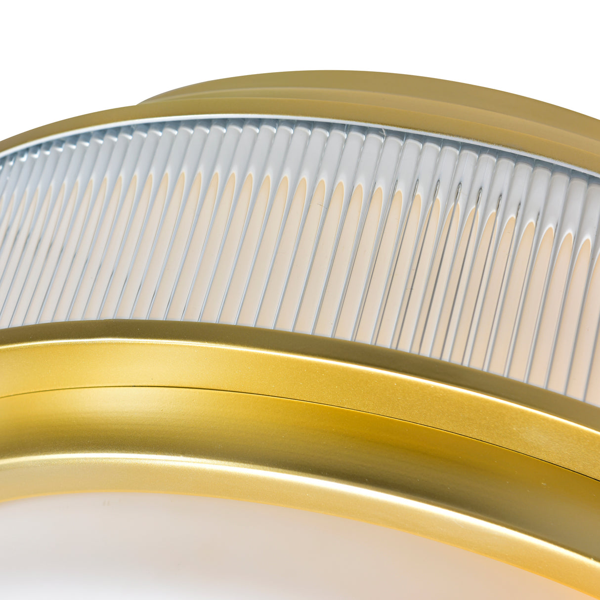 Valdivia 5 Light 22in Satin Gold Flush Mount