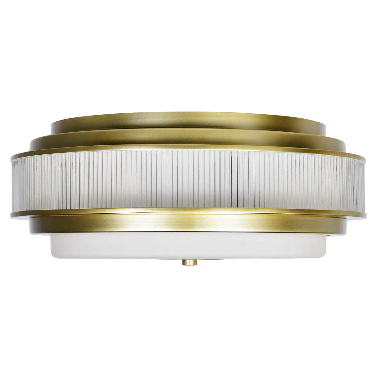 Valdivia 5 Light 22in Satin Gold Flush Mount