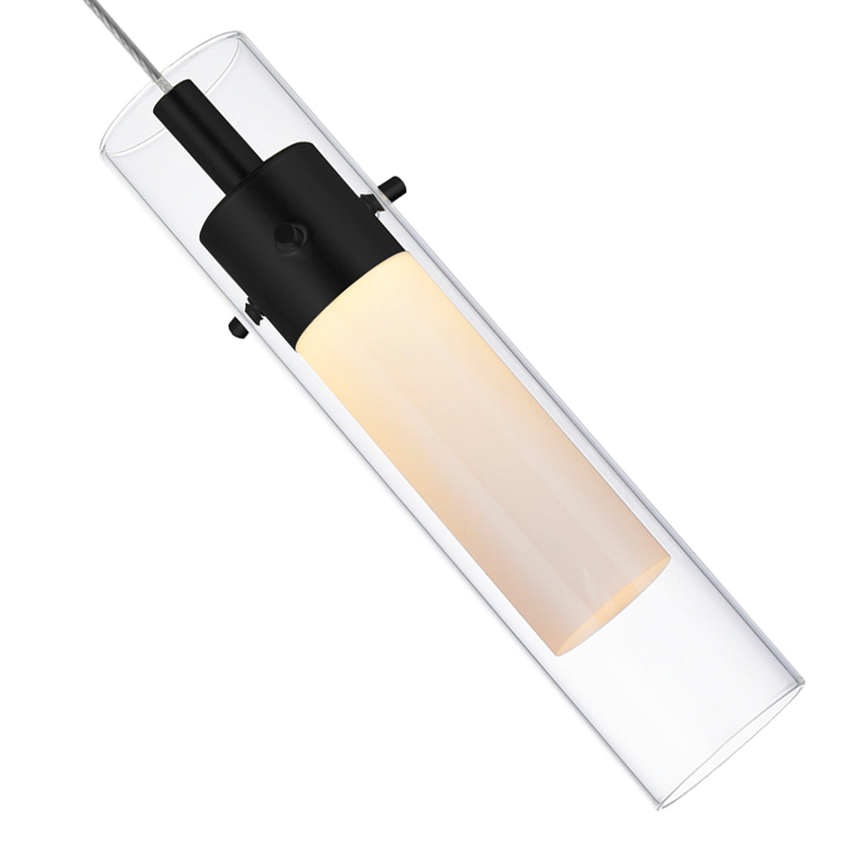 Olinda Integrated LED 5in Black Wall Light