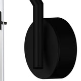 Olinda Integrated LED 5in Black Wall Light