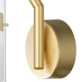 Olinda Integrated LED 5in Satin Gold Wall Light