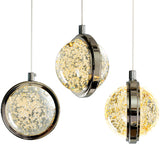Salvador Integrated LED 32in Polished Nickel Chandelier