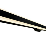 Malibu Integrated LED 40in Black Outdoor Wall Light