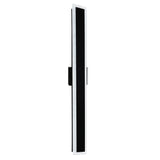 Malibu Integrated LED 40in Black Outdoor Wall Light