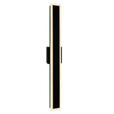 Malibu Integrated LED 40in Black Outdoor Wall Light
