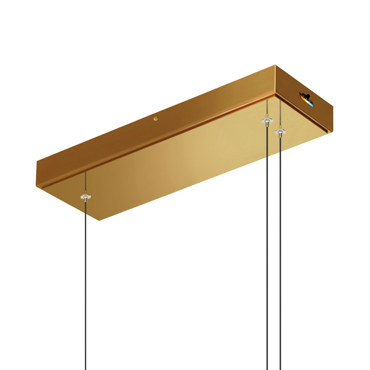Candora Integrated LED 72in Brass Chandelier