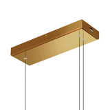 Candora Integrated LED 72in Brass Chandelier