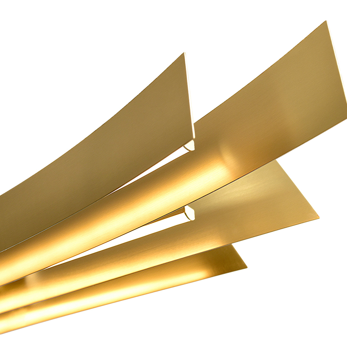 Candora Integrated LED 72in Brass Chandelier