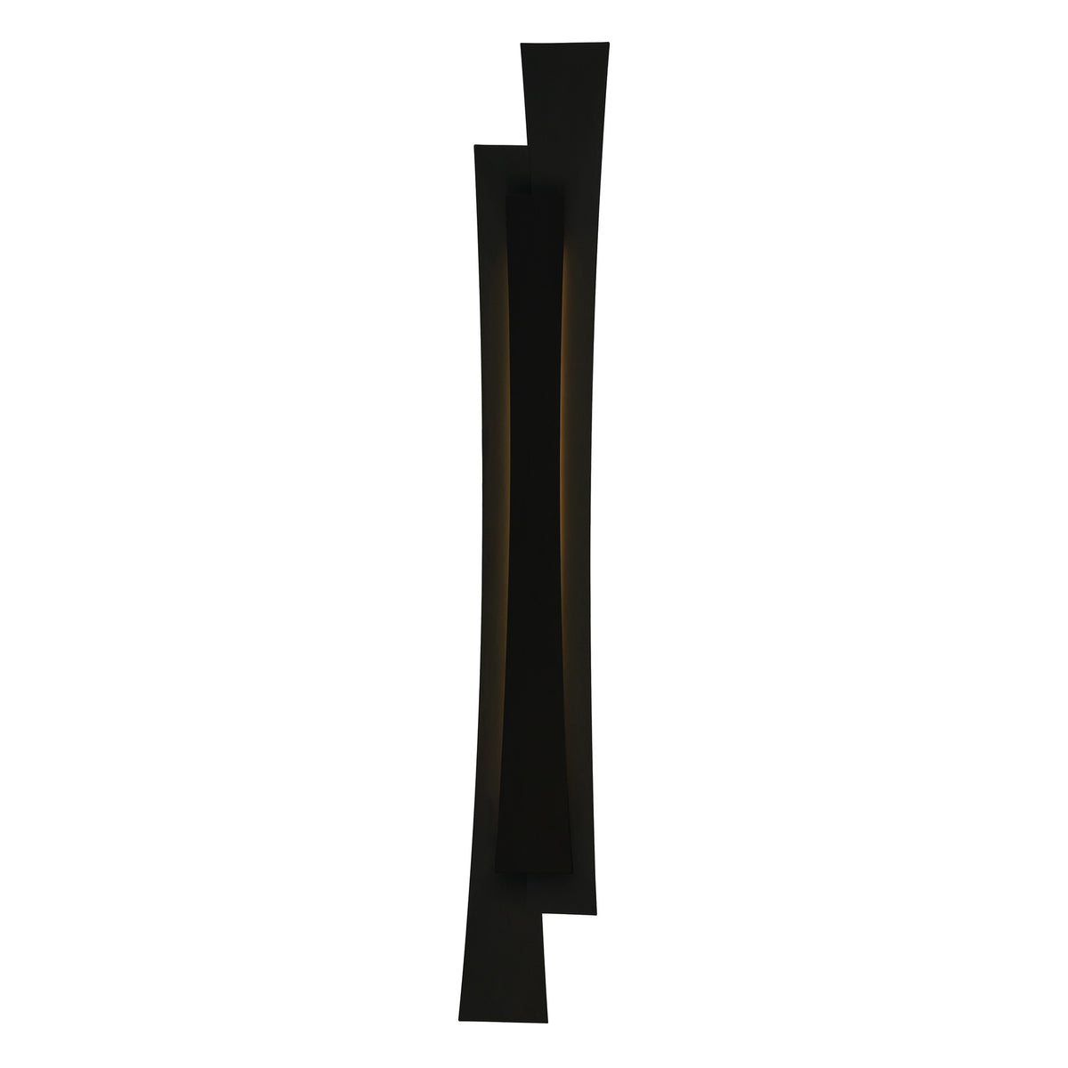 Candora Integrated LED 36in Black Vanity Light