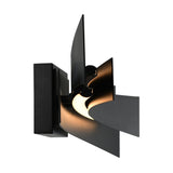 Candora Integrated LED 36in Black Vanity Light