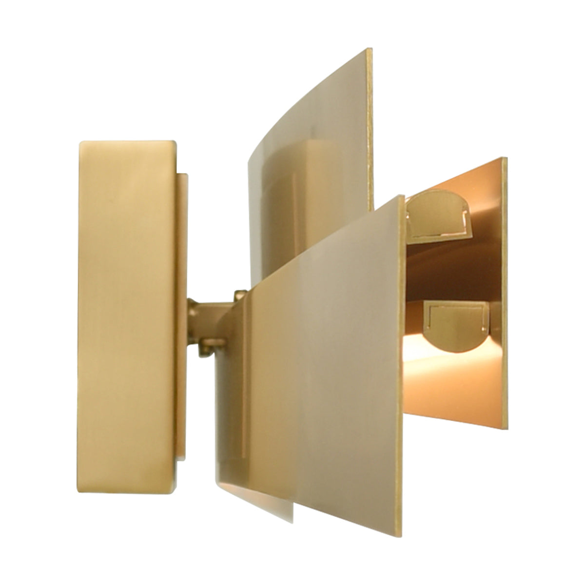 Candora Integrated LED 36in Brass Vanity Light