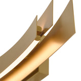 Candora Integrated LED 36in Brass Vanity Light
