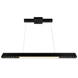 Pienza Integrated LED 45in Black Chandelier