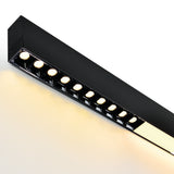 Pienza Integrated LED 45in Black Chandelier