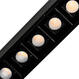 Pienza Integrated LED 52in Black Chandelier