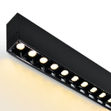 Pienza Integrated LED 52in Black Chandelier