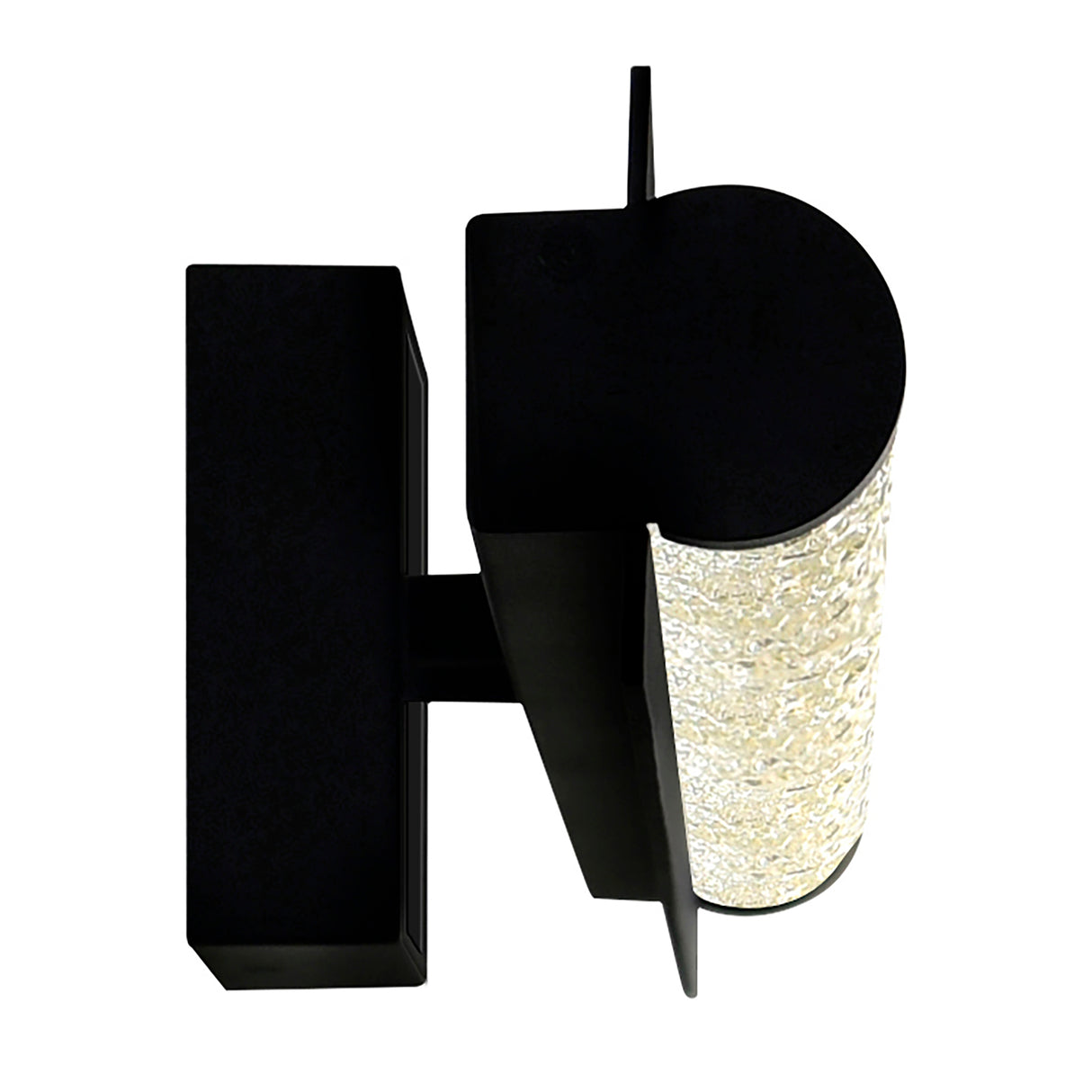 Fiji Integrated LED 48in Black Outdoor Wall Light