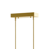 Dragonswatch Integrated LED 48in 12 Pendant Satin Gold Chandelier