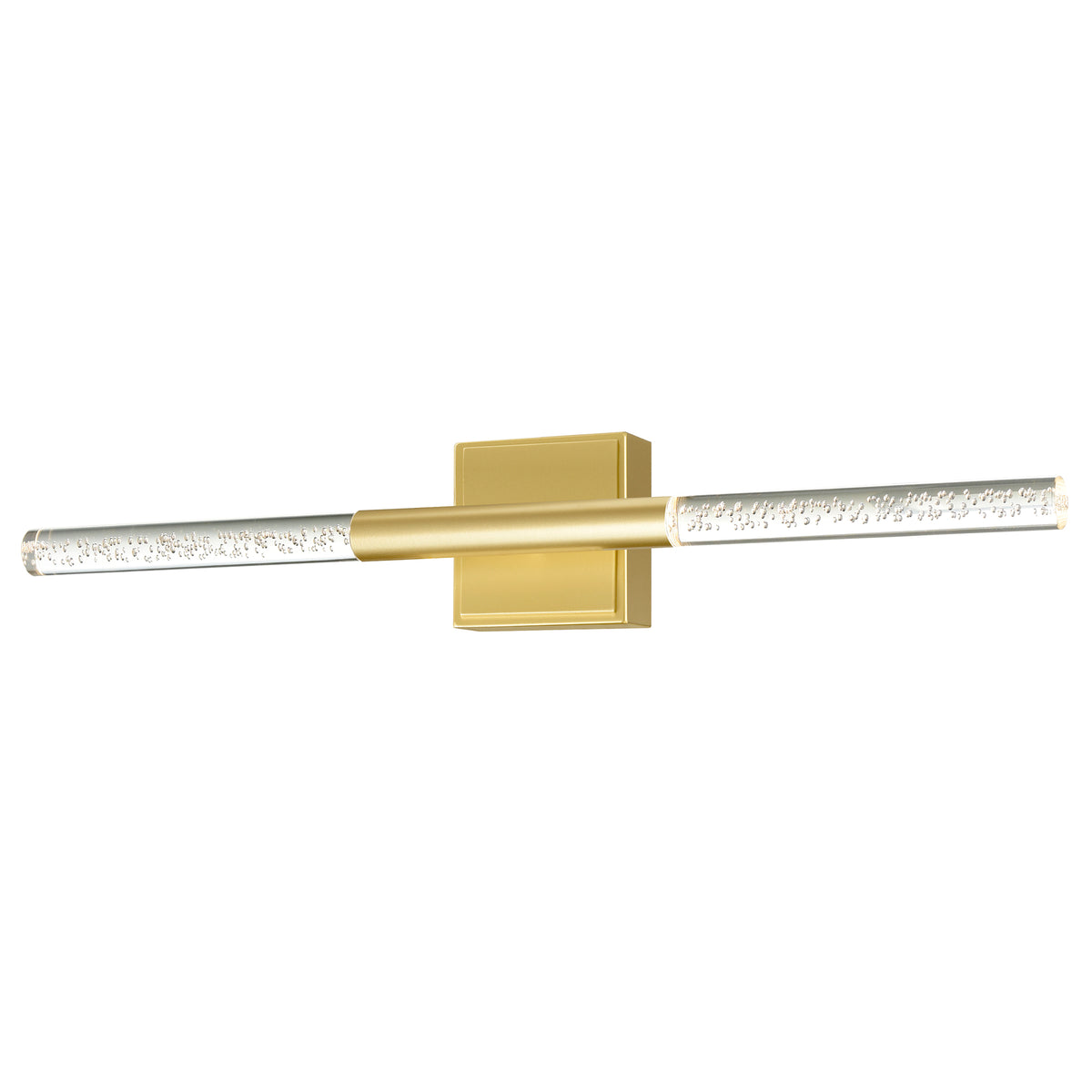 Dragonswatch Integrated LED 26in Satin Gold Vanity Light