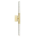 Dragonswatch Integrated LED 26in Satin Gold Vanity Light