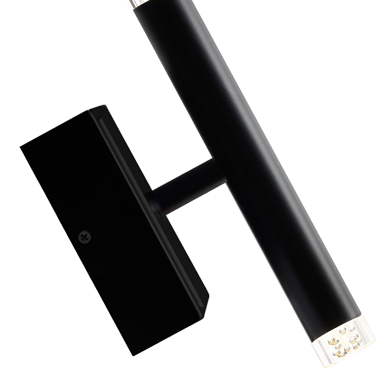 Dragonswatch Integrated LED 5in Black Wall Light