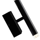 Dragonswatch Integrated LED 5in Black Wall Light