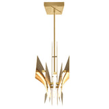 Solara Integrated LED 50in Brass Chandelier