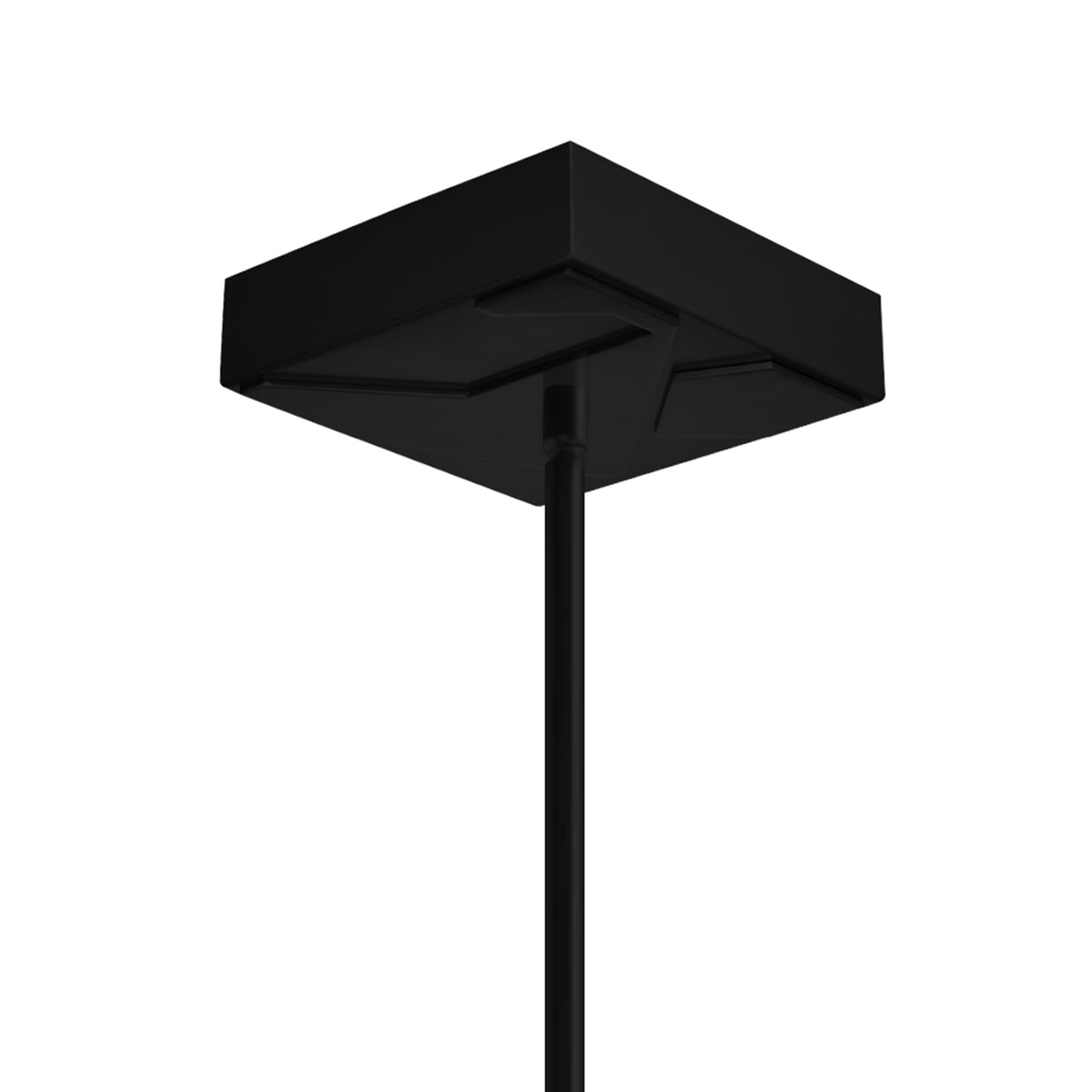 Solara Integrated LED 72in Black Chandelier