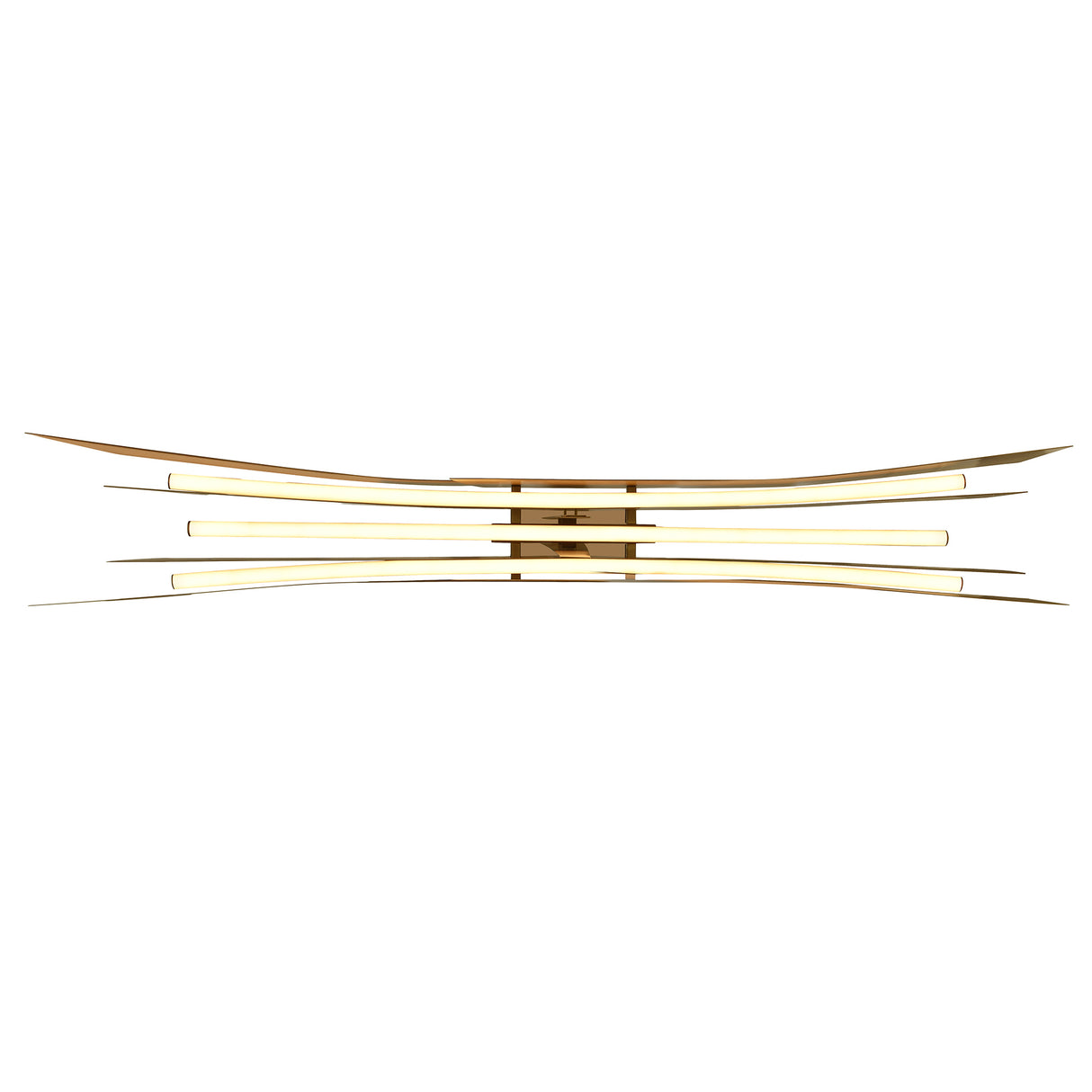 Solara Integrated LED 72in Brass Chandelier