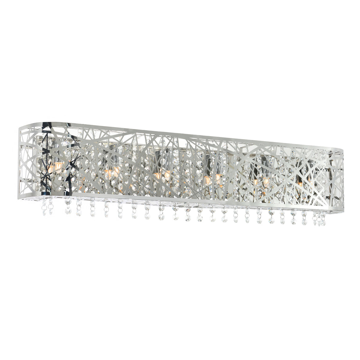 Eternity 6 Light 32in Chrome Vanity Light