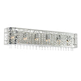 Eternity 6 Light 32in Chrome Vanity Light