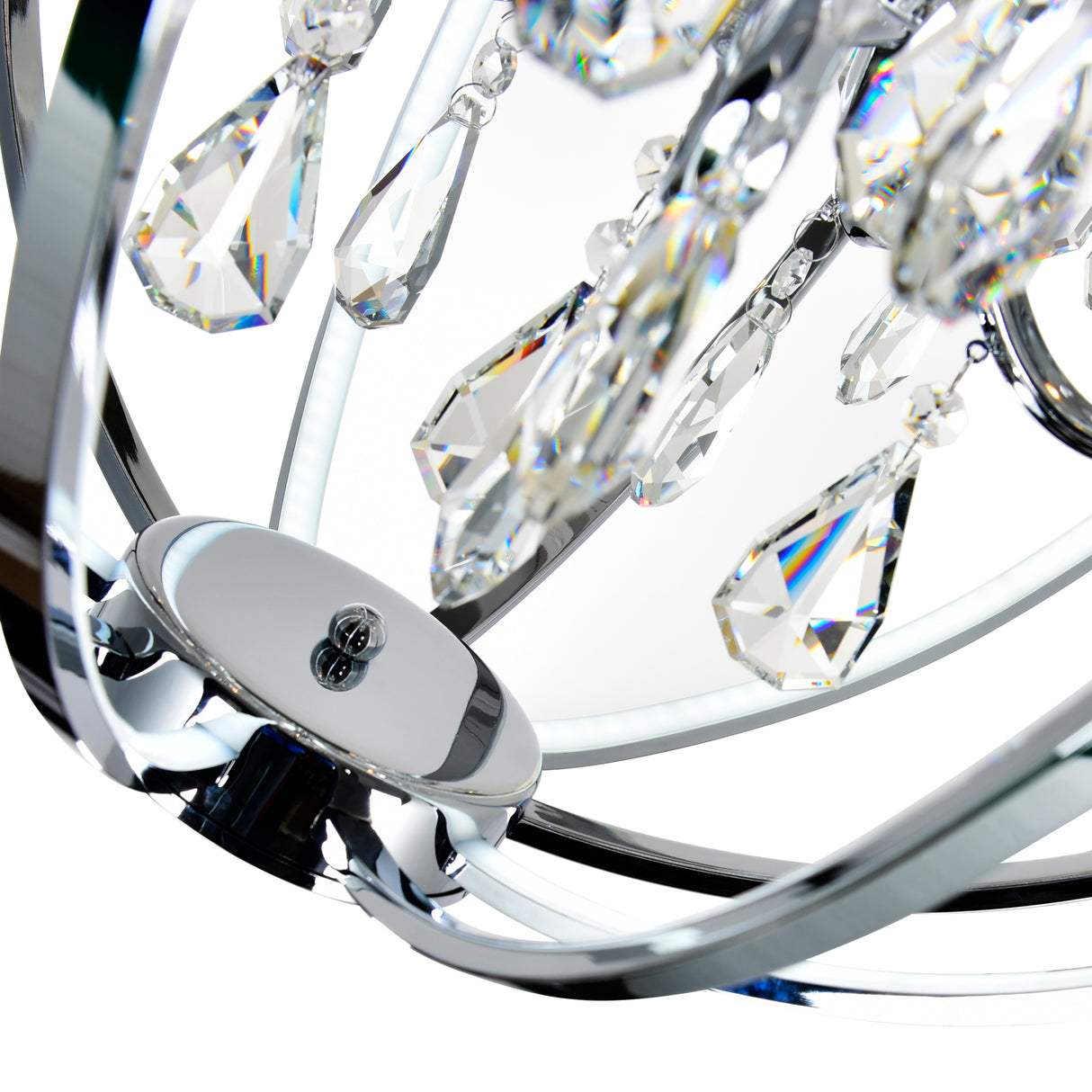 Abia 5 Light Chrome Chandelier