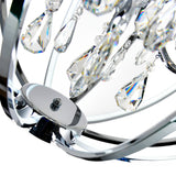 Abia 5 Light Chrome Chandelier