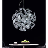 Swivel 14 Light 22in Chrome Chandelier
