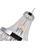 Vast 6 Light Chandelier With Chrome Finish