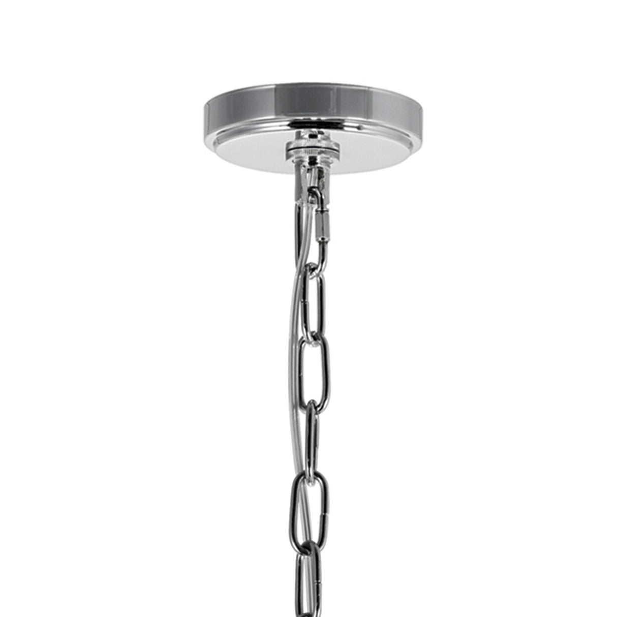Ivy 6 Light 22in Chrome Chandelier