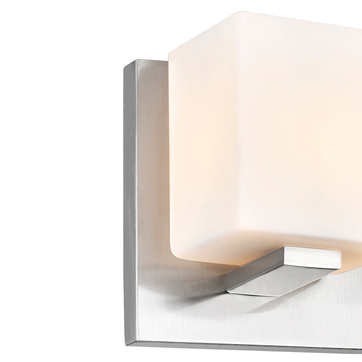 Cristini 2 Light Satin Nickel Vanity Light
