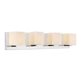 Cristini 4 Light Satin Nickel Vanity Light