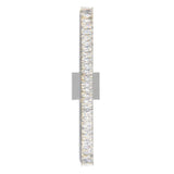 Milan Integrated LED 24in Chrome Vanity Light