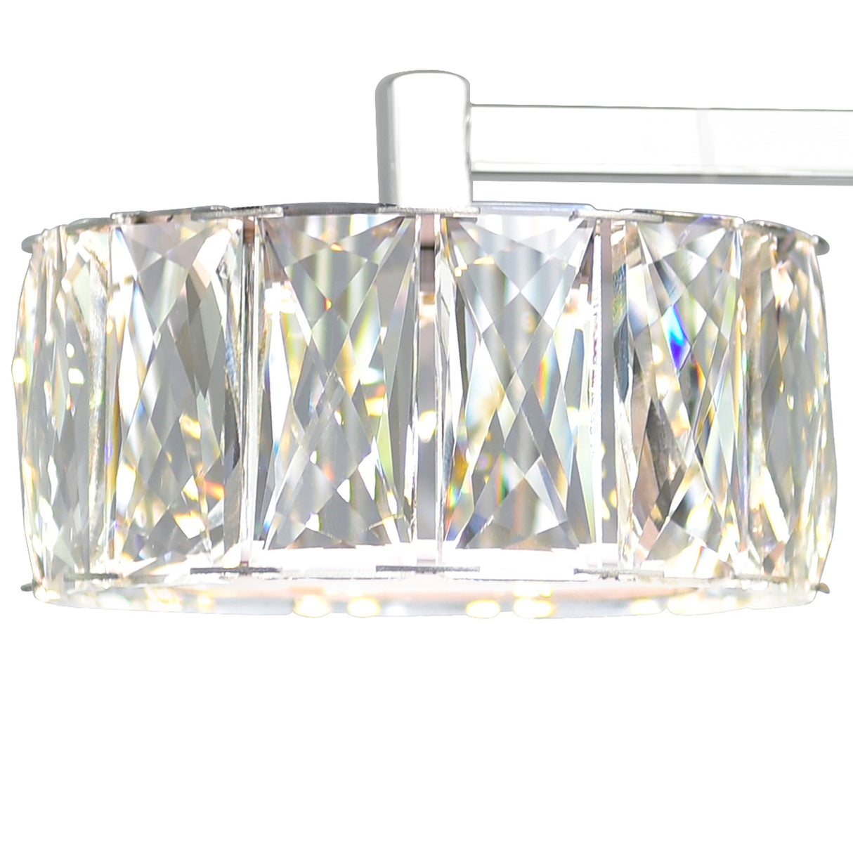 Milan LED Bathroom Sconce With Chrome Finish