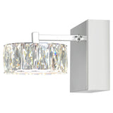 Milan LED Bathroom Sconce With Chrome Finish
