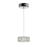 Milan Integrated LED Chrome Mini Pendant