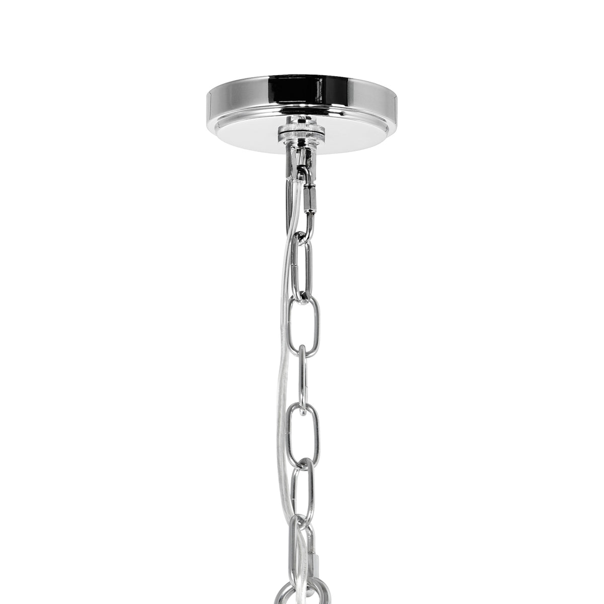 Daisy 17 Light 32in Chrome Down Chandelier