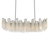 Daisy 7 Light 47in Chrome Down Chandelier