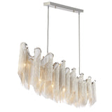 Daisy 7 Light 47in Chrome Down Chandelier