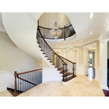 Enchanted 6 Light Down Chandelier With Chrome Finish